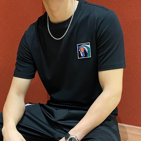 希少エルメス Canoe ロゴTシャツ スーパーコピー era62240